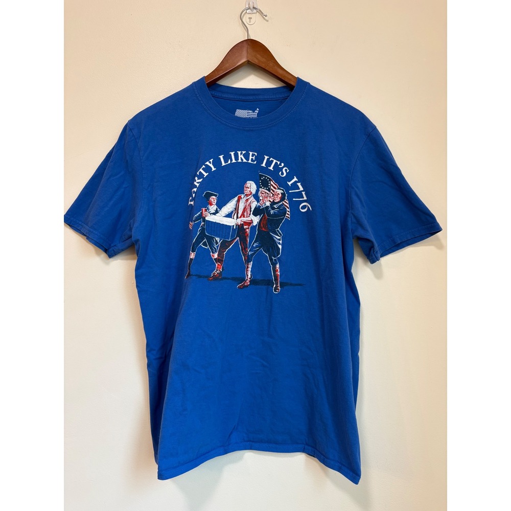 Freedom State of Mind "Party Like It's 1776" TShirt Mens L Independence Day July